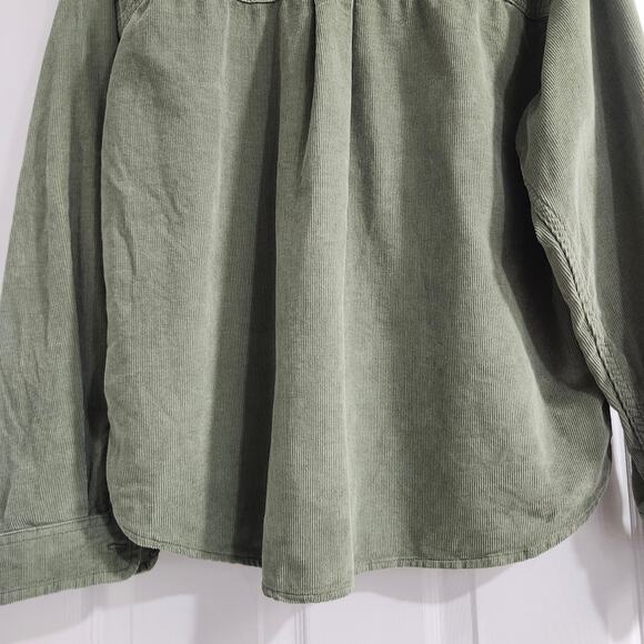 ❤️NWT❤️ Alpine Design Olive Men's Casual Button Down Shirt - Picture 11 of 14